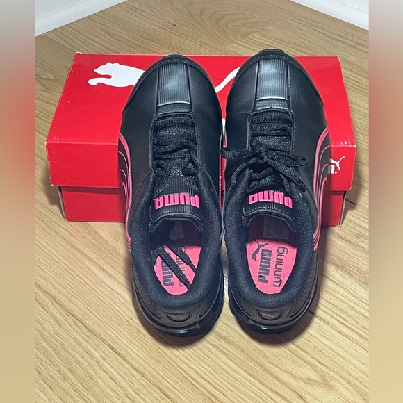 Puma Super Elevate Shoes - Black/Pink - Women’s 6.5 - Picture 2 of 5